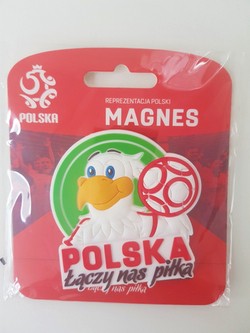 Magnes reprezentacja Polski orzełek (produkt oficjalny)