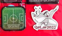 Magnesy Mistrzostwa Świata Katar 2022 - 4 sztuki (produkt oficjalny)
