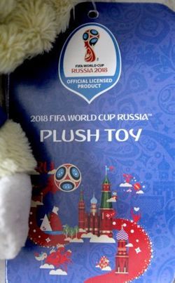 Maskotka-zawieszka Zabiwaka Mistrzostwa Świata 2018 (produkt oficjalny)