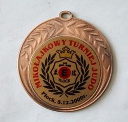 Medal Mikołajkowy Turniej Judo (Płock, 05.12.2009)