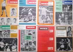 Miesięcznik Boks 1972-1973 (8 numerów). Igrzyska Monachium 1972