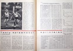 Miesięcznik Lekkoatletyka - Rocznik 1970 (oprawiony, kompletny)