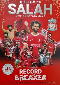 Mohamed Salah. Egipski król. Oficjalna pamiątka specjalna Liverpool FC (Anglia)