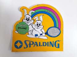 Naklejka firma Spalding tenis