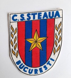 Naszywka CS Steaua Bukareszt herb stara