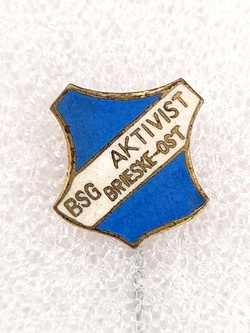 Odznaka BSG Aktivist Brieske-Ost (NRD, emalia)