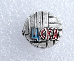 Odznaka CSKA Moskwa piłka (ZSRR, lakier)