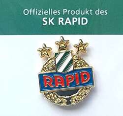 Odznaka SK Rapid Wiedeń herb (produkt oficjalny)