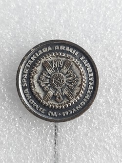 Odznaka VII Zimowa Spartakiada Armii Zaprzyjaźnionych 1979 (metal)