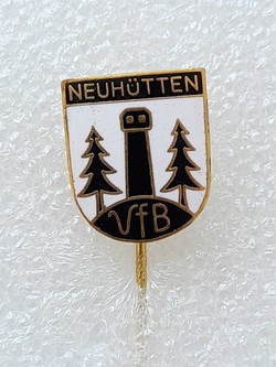 Odznaka VfB Neuhütten (emalia, sygnowana)