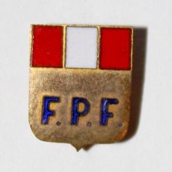 Piłkarski Związek Peru (emalia; z sygnaturą)