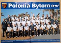 Plakat Polonia Bytom wiosna 2012, duży (dwustronny) 