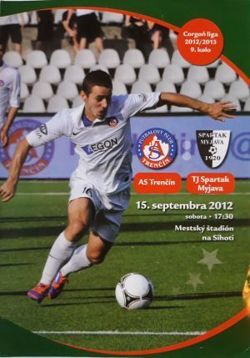 Program AS Trenczyn - Spartak Myjava Corgon Liga Słowacja (15.09.2012)