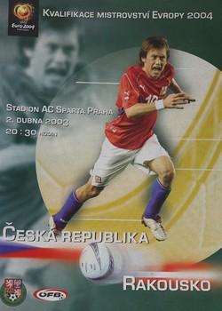 Program Czechy - Austria, eliminacje EURO 2004 (02.04.2003)