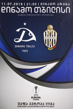 Program Dinamo Tbilisi - UE Engordany, eliminacje Liga Europy (11.07.2019)