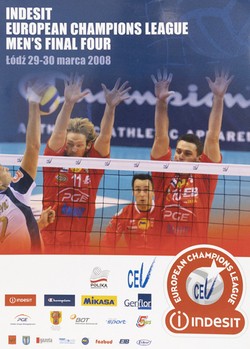 Program Indesit Liga Mistrzów - Finał mężczyzn (29-30.03.2008)