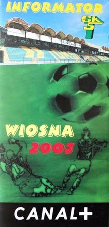 Program Informator GKS Górnik Łęczna runda wiosenna II ligi 2003