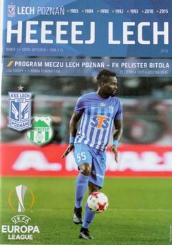 Program Lech Poznań - FK Pelister Bitola Liga Europy (29.06.2017)