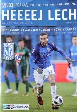 Program Lech Poznań - Górnik Zabrze Lotto Ekstraklasa (07.04.2018)