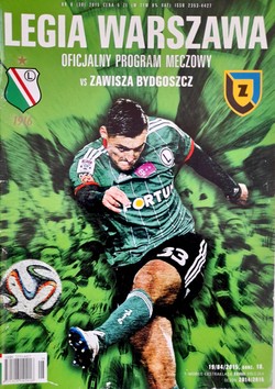 Program Legia Warszawa - Zawisza Bydgoszcz, T-Mobile Ekstraklasa (19.4.2015)