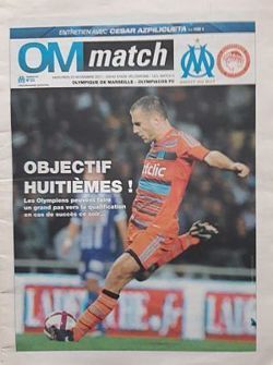 Program Olympique Marsylia – Olympiakos Pireus Liga Mistrzów (23.11.2011)