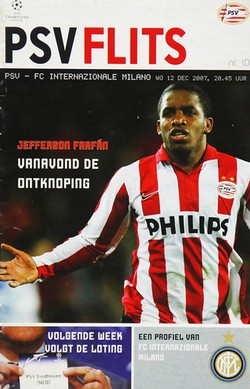 Program PSV Eindhoven - Inter Mediolan, Liga Mistrzów (12.12.2007)