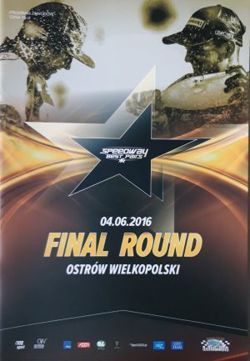 Program Speedway Best Pairs Final Round Ostrów Wielkopolski (04.06.2016) 