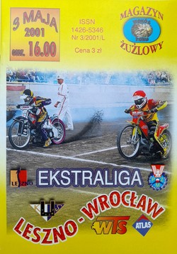 Program Unia Leszno - WTS Sparta Wrocław Ekstraliga (03.05.2001)