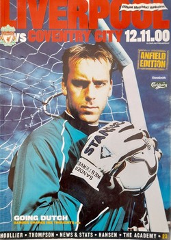 Program mecz Liverpool FC - Coventry City Premier League (12.11.2000)