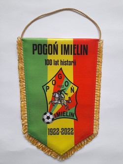 Proporczyk 100 lat Pogoń Imielin 1922-2022 (produkt oficjalny)