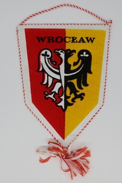 Proporczyk Klub Sportowy Gwardia Wrocław (produkt oficjalny)