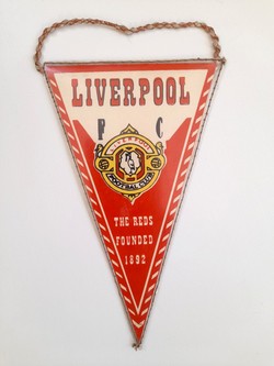 Proporczyk Liverpool FC mały (lata 70.)
