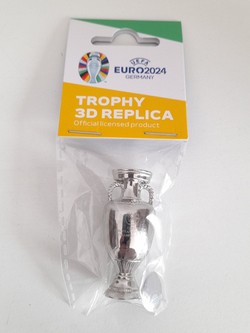 Replika miniatura trofeum UEFA Euro 2024 Niemcy 4,5 cm