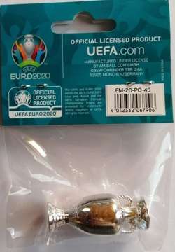 Replika pucharu Euro 2020 (produkt oficjalny) miniaturka 4,5 cm.