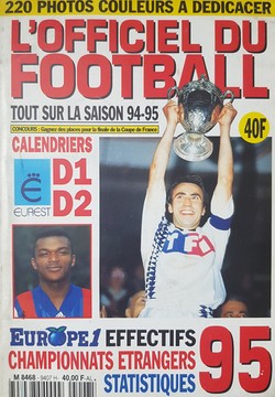 Rocznik piłkarski 95 (L'Officiel du Football)