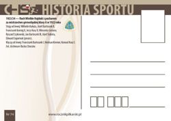 Ruch Wielkie Hajduki (Chorzów) (1923/24) - Kolekcja Historia Sportu nr 74