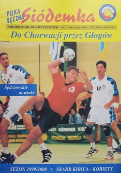 Siódemka. Miesięcznik ZPR w Polsce. Nr 1/1999. Skarb kibica - kobiety seria A i B oraz II liga sezon 1999/2000