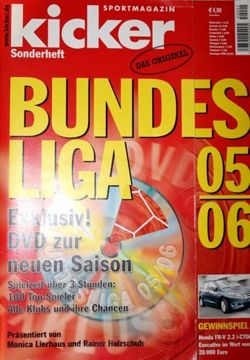 Skarb Kibica kicker - 1. i 2.Bundesliga 2005/2006 + film DVD