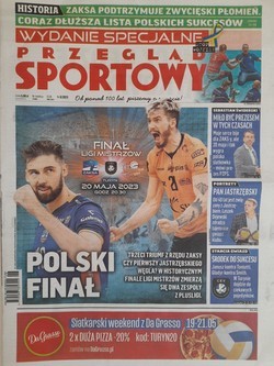 Skarb kibica finał Ligi Mistrzów 2022/2023 w siatkówce ZAKSA - Jastrzębski Węgiel (Przegląd Sportowy wydanie specjalne)