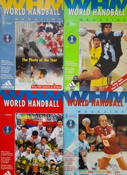 World Handball Magazine. Oficjalny magazyn IHF. Rocznik 2005-2006 (4 czasopisma)