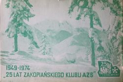 XXV lat AZS Zakopane 1949-1974