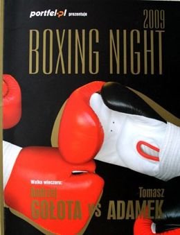 Boxing Night 2009. Informator