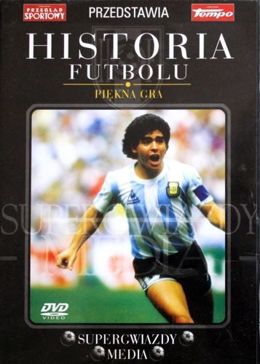 Film DVD Historia Futbolu. Supergwiazdy. Media