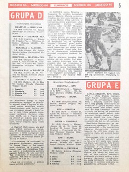 Gazeta Mundial Maradony. Mexico 86 (Przegląd Sportowy - wydanie specjalne)