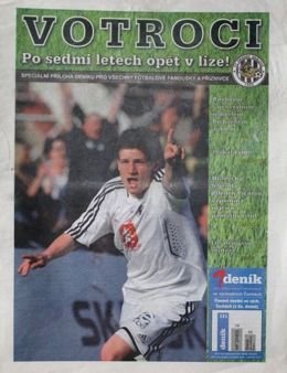 Gazeta Votroci (dodatek piłkarski Dziennika Kralovohradeckiego kraju) 10.07.2010