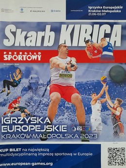 Igrzyska Europejskie Kraków - Małopolska 2023. Skarb kibica (Przegląd Sportowy)