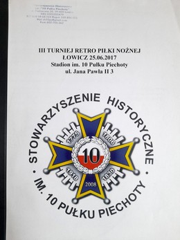 Informator III Turniej Retro Piłki Nożnej Łowicz (25.6.2017) + film DVD 