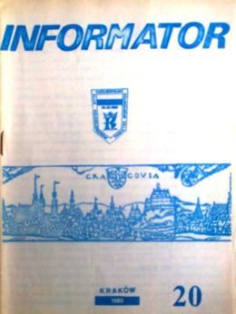 Informator Ogólnopolskiego Klubu Kolekcjonerów Pamiątek Sportowych - nr 20 (1985)