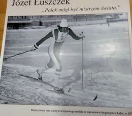 Kalendarz (2013) z oryginalnym autografami Wojciecha Fortuny i Józefa Łuszczka