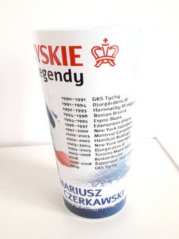 Kubek plastikowy Mariusz Czerkawski - Tyskie Legendy (produkt oficjalny)